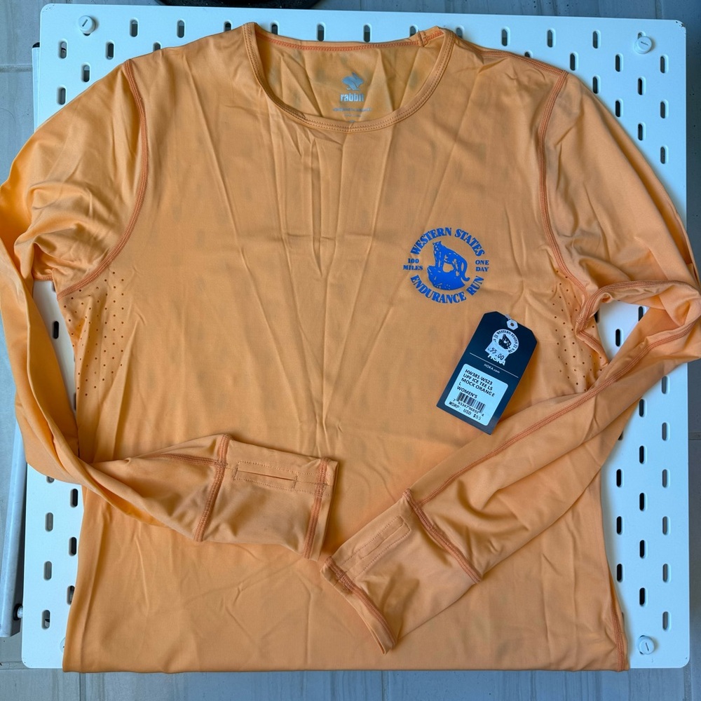 NWT Rabbit/ Hoka/ western states upf Sz L